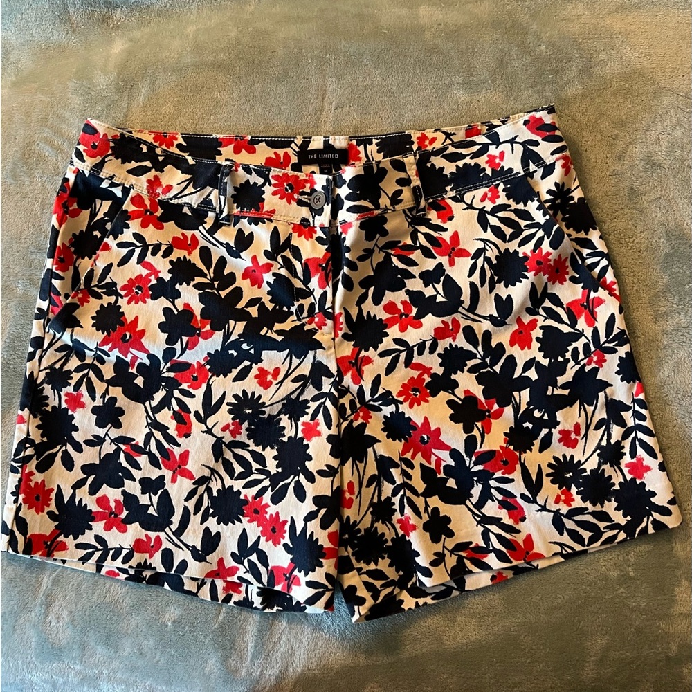 The Limited Red and Black Summer shorts. Perfect for pick nicks. Vacation. Park.